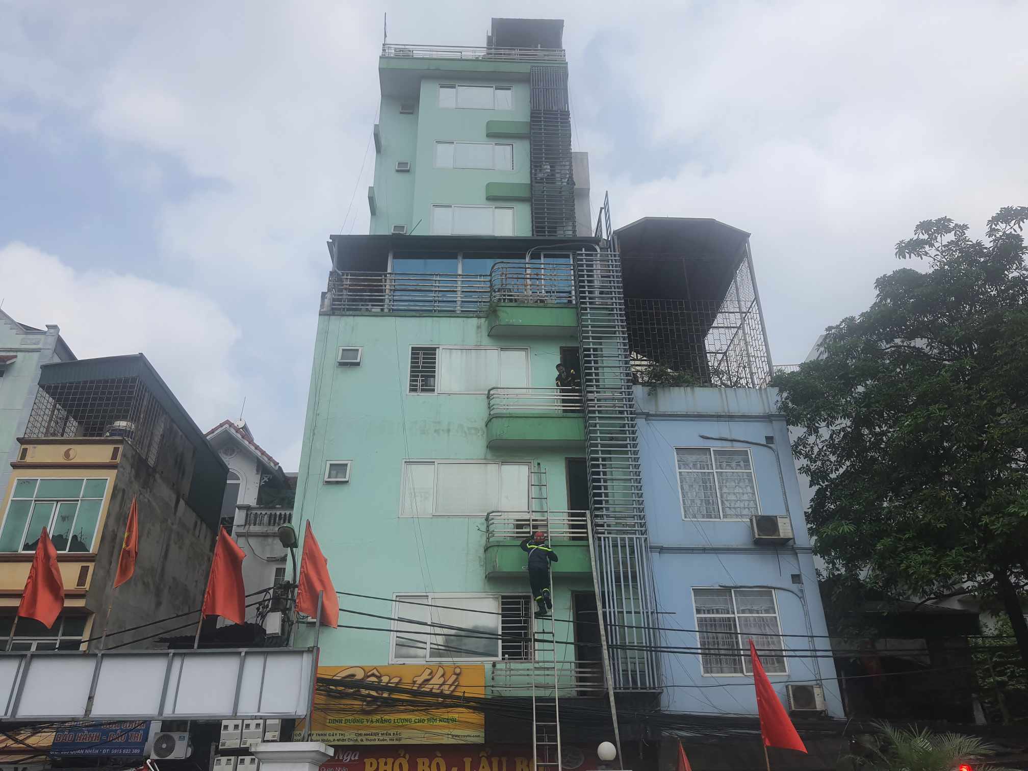 Công an thông tin vụ cháy chung cư mini ở Hà Nội