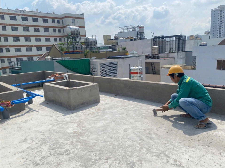 Chống ngấm nước mưa tại ban công, sân thượng