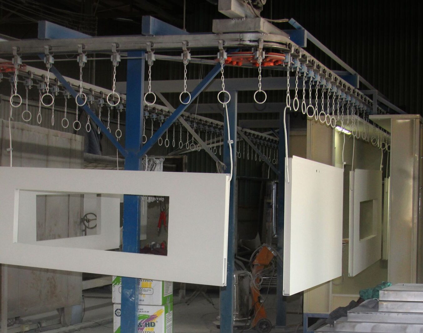 Những ưu điểm sơn tĩnh điện mang lại cho cửa thép chống cháy