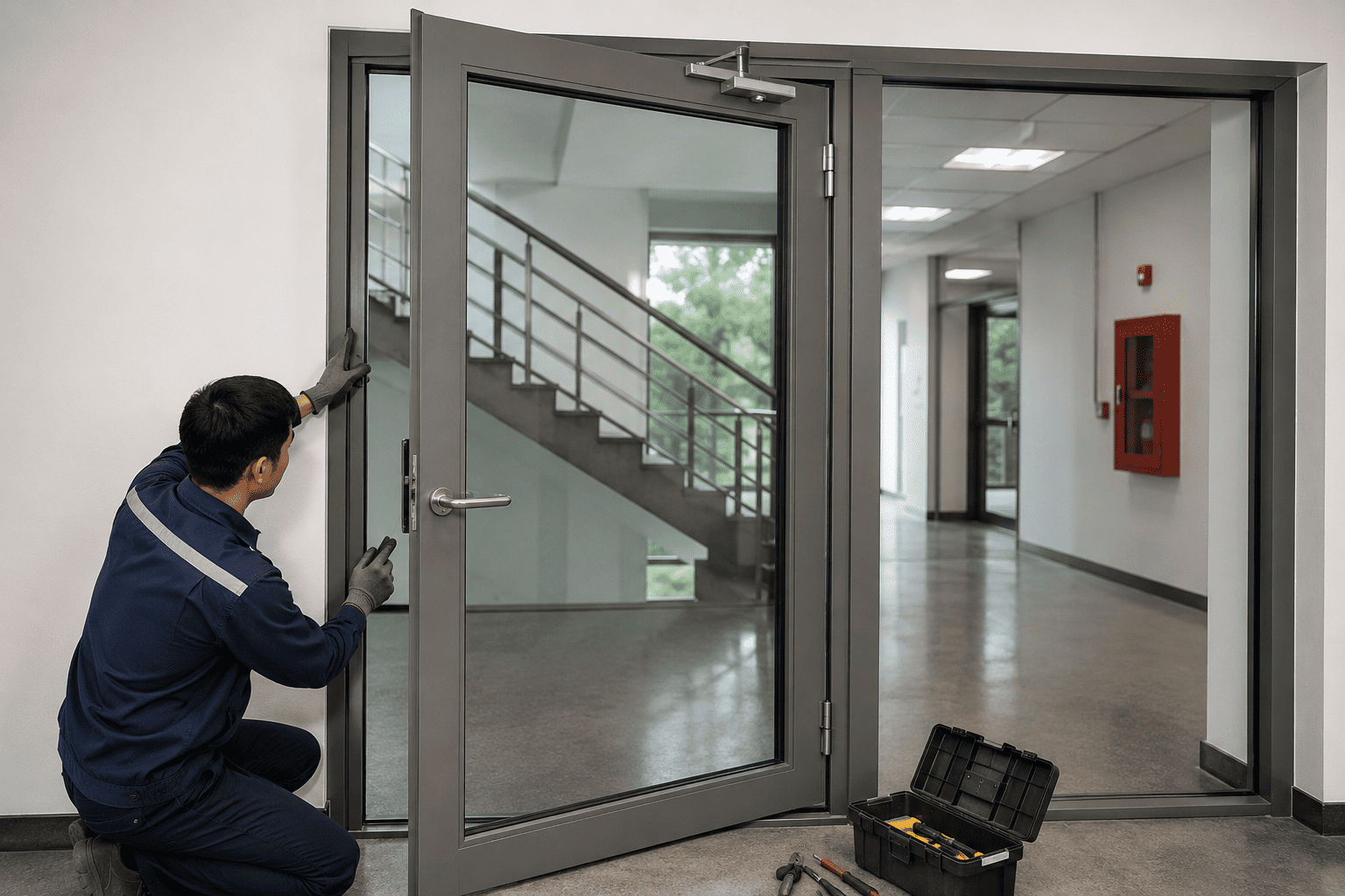 Nhận biết ngay dấu hiệu cần thay cửa kính chống cháy